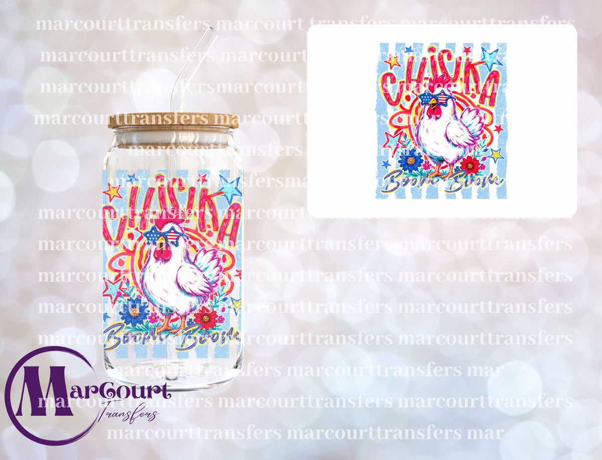 CHICKA BOOM BOOM-UV DTF CUP WRAP