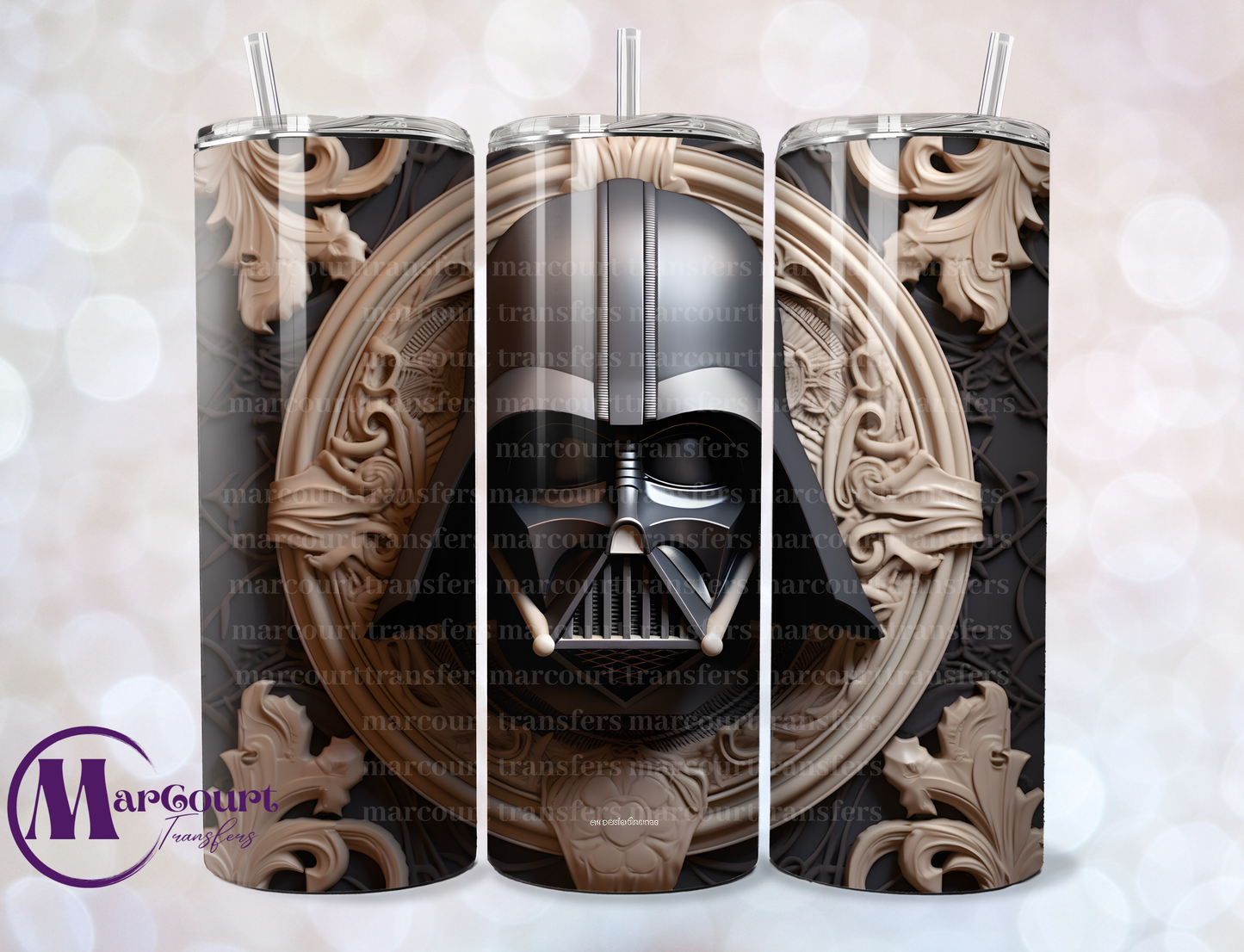 3 D DARTH VADAR-VINYL SKINNY TRANSFER