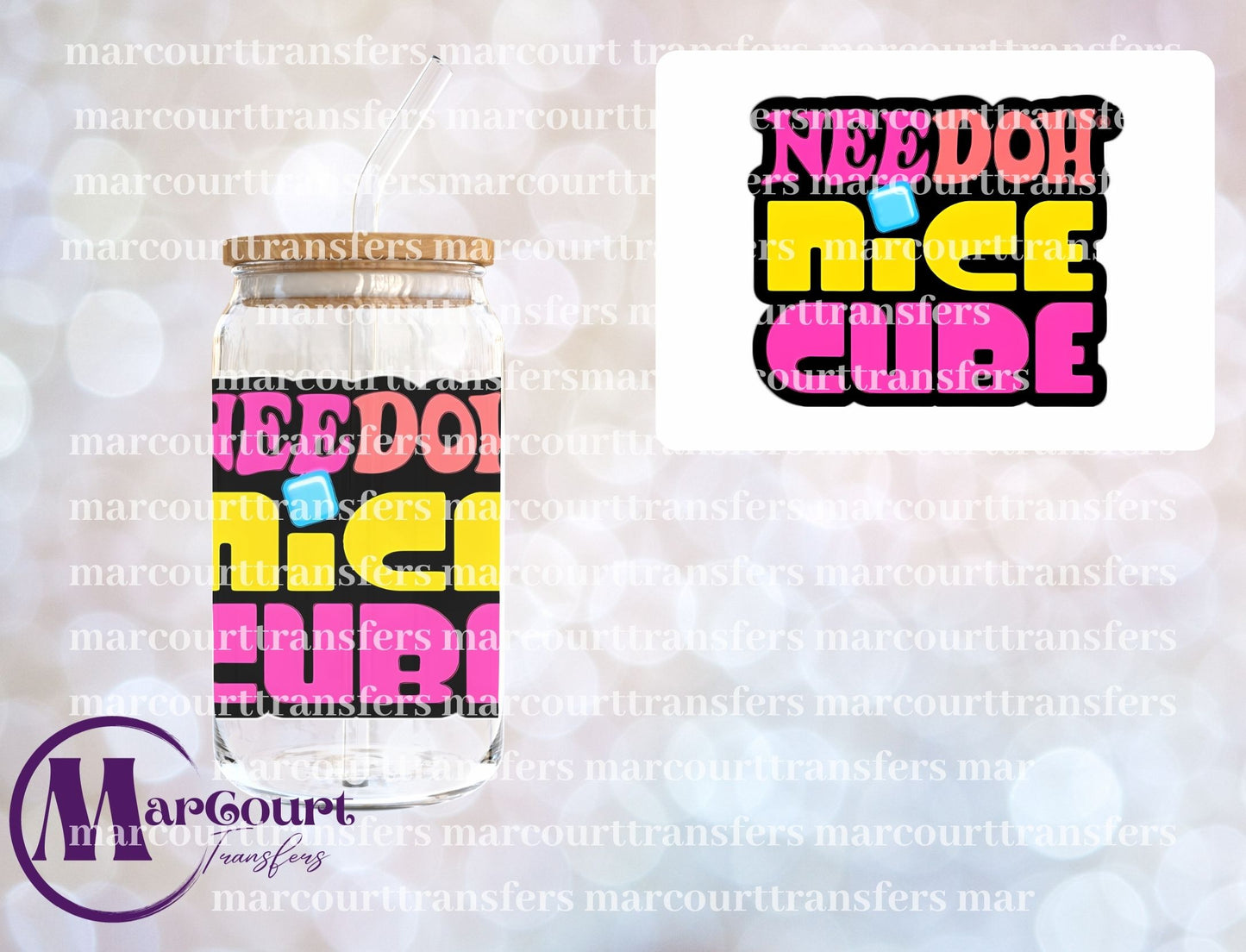 NEEDOH NICE CUBE-UV DTF CUP WRAP