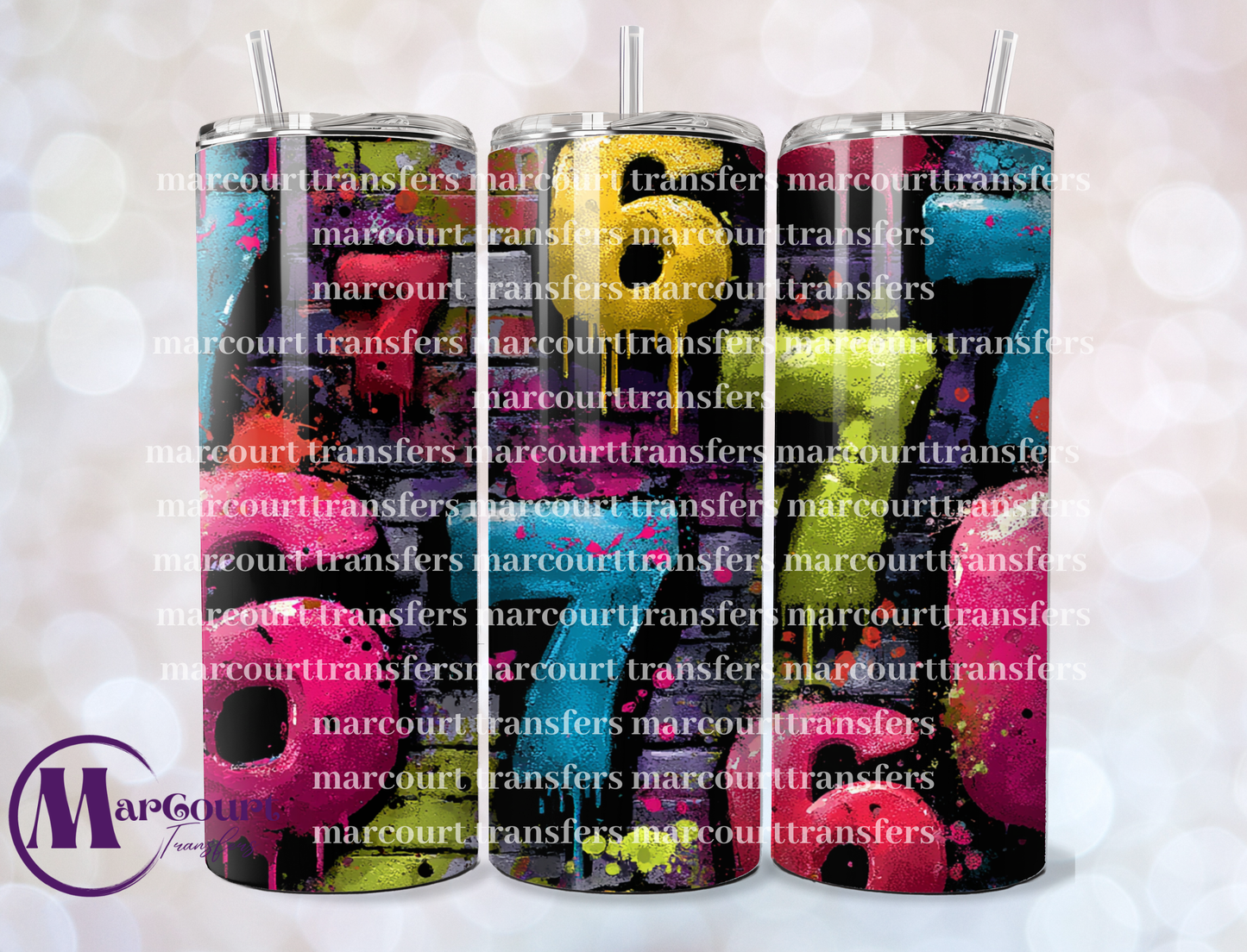 67 GRAFFITI-20 OZ-UV DTF CUP WRAP