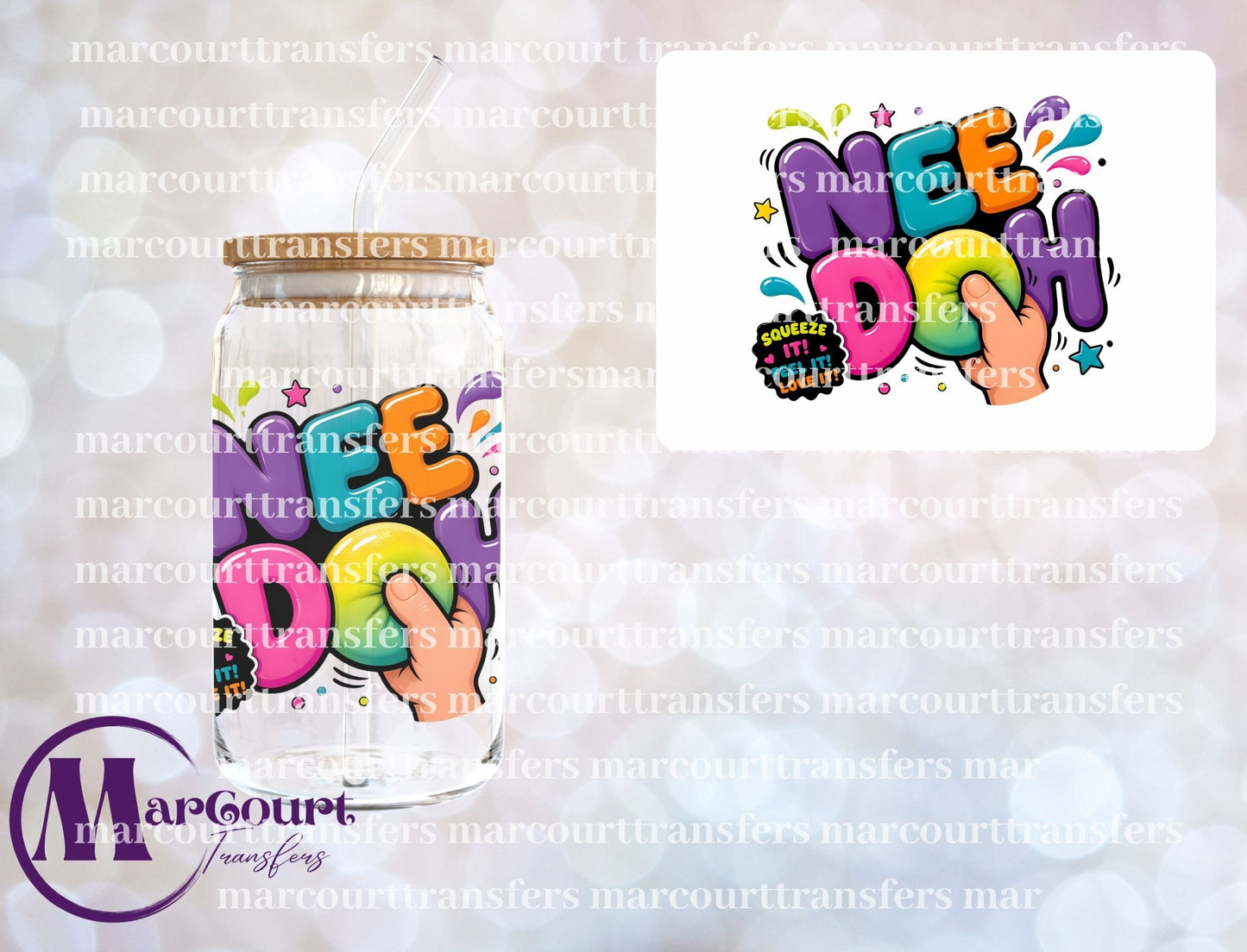 NEEDOH LOVE IT-UV DTF CUP WRAP