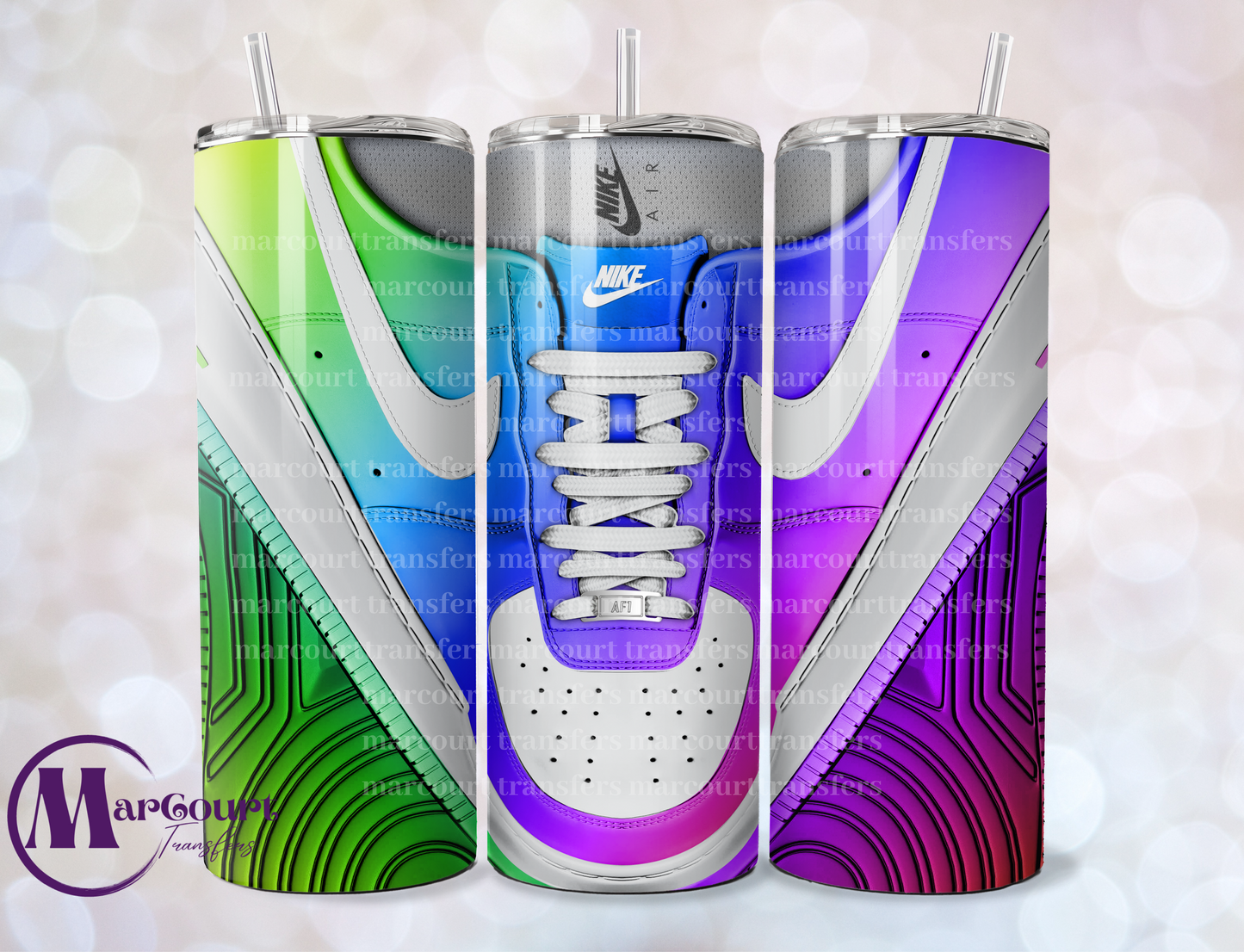 AIR FORCE 1- GRADIENT 11-SKINNY TUMBLER TRANSFER