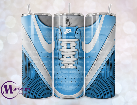AIR FORCE 1 ROYAL BLUE-20 0Z-UV DTF CUP WRAP