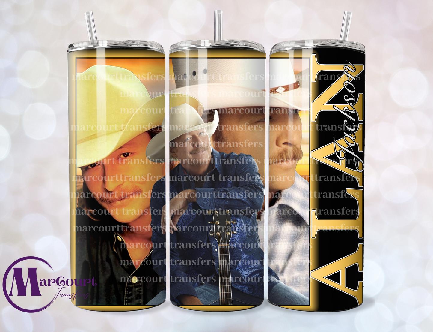 ALAN JACKSON-SKINNY TUMBLER TRANSFER