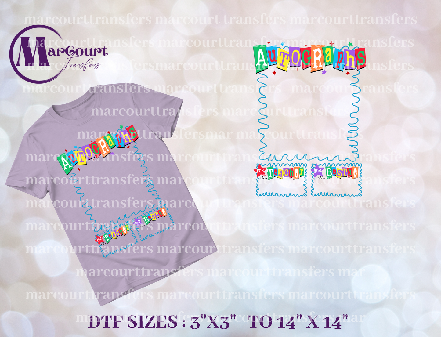 DTF-AUTOGRAPH BACK SHIRT