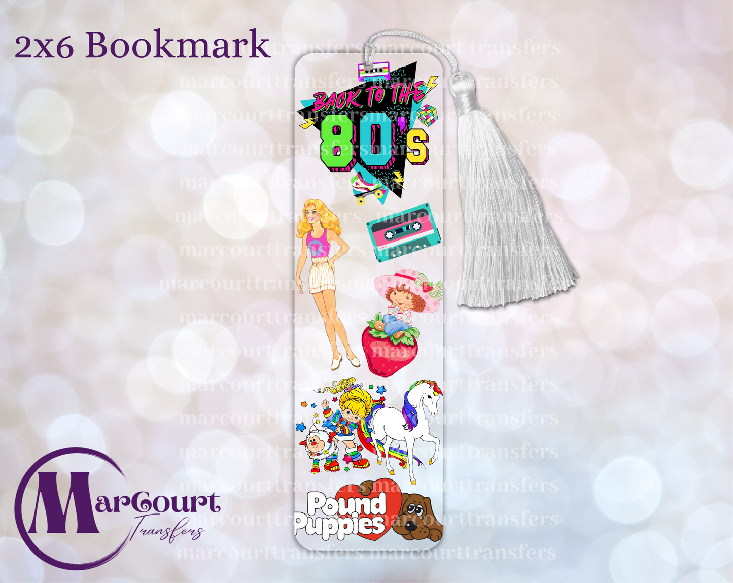 BACK TO THE 80S-UV BOOKMARK