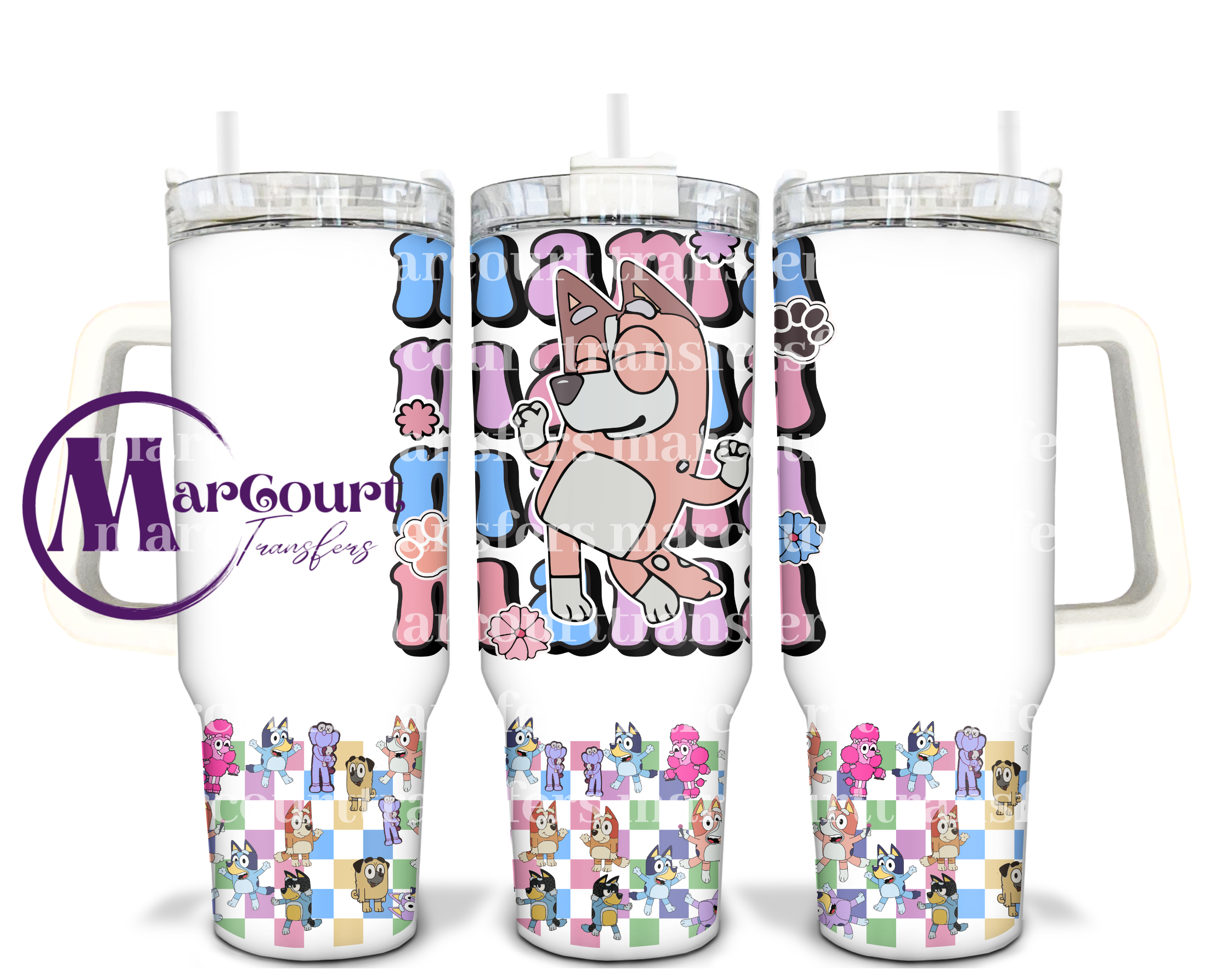 Stanley Cup Decal Sized for 40 Oz Tumbler -  Israel