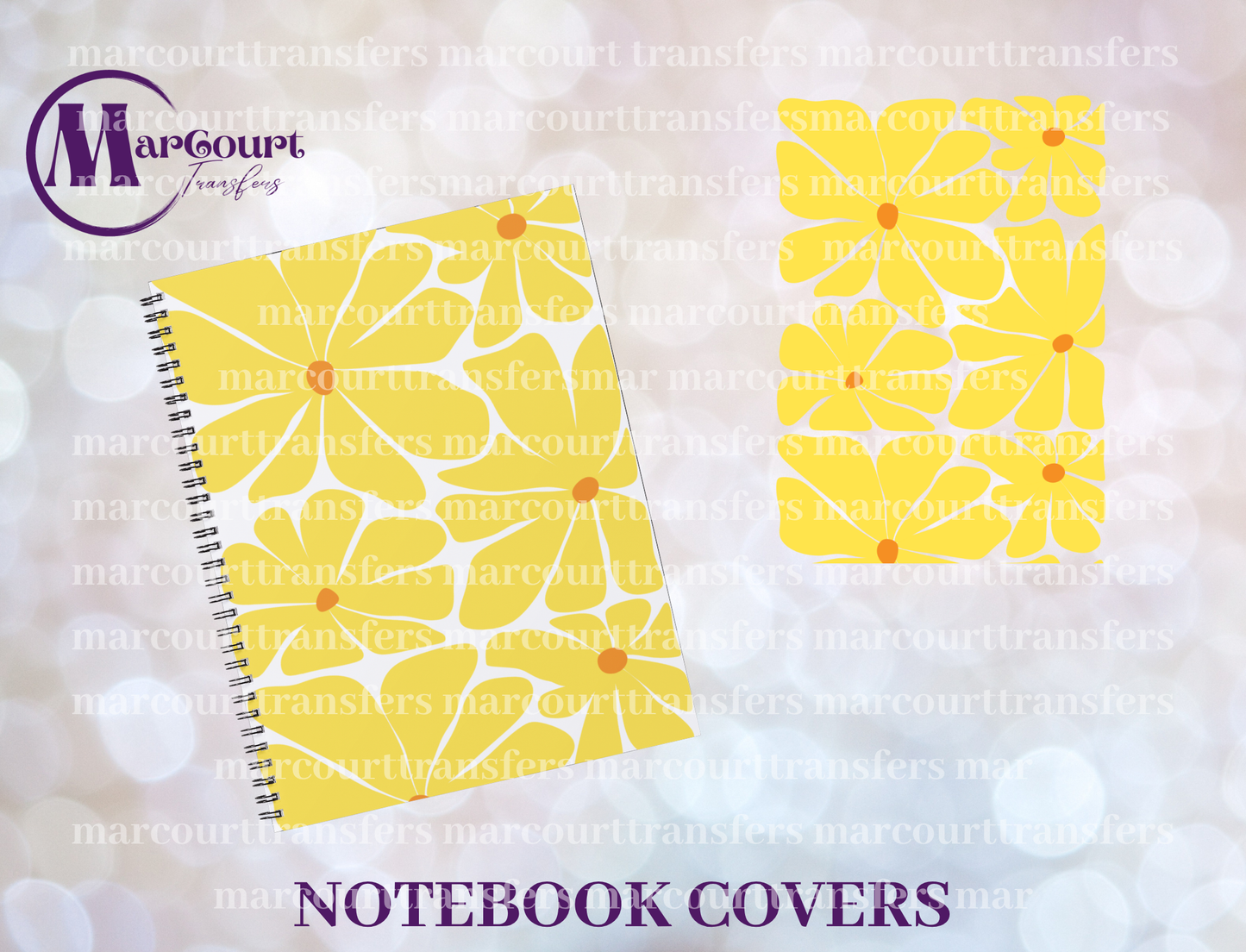 NOTEBOOK COVER-A5-BOHO FLORAL 5
