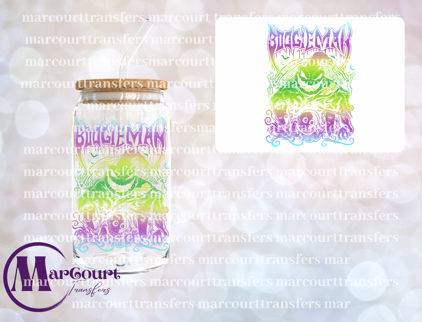 BOOGIEMAN SQUARE-UV DTF CUP WRAP
