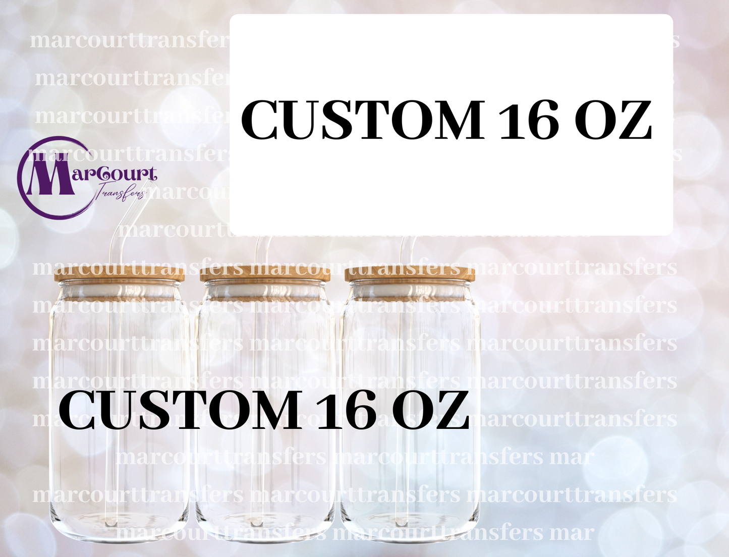 CUSTOM SETUP FEE-$5 REQUIRED FOR EACH CUSTOM