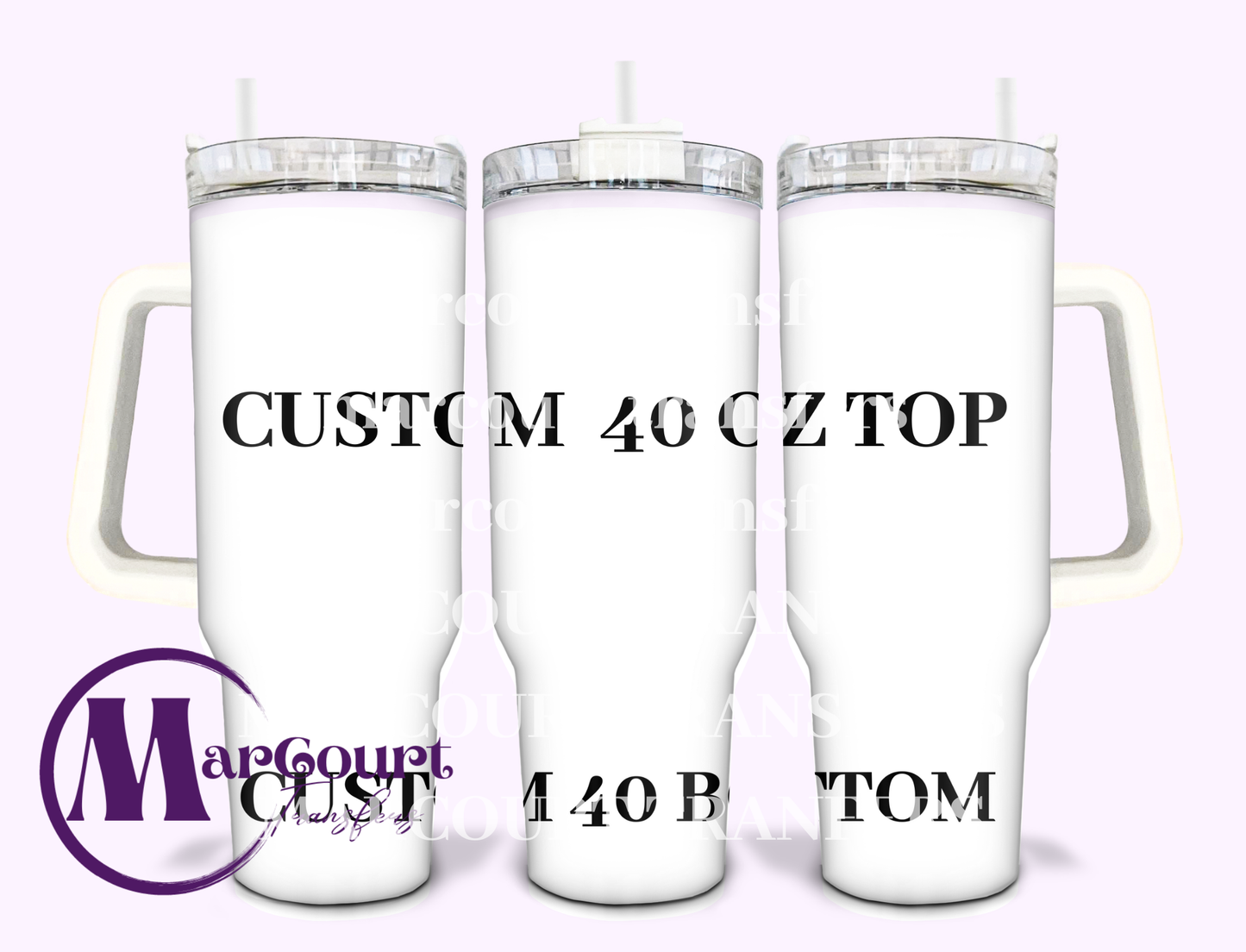 CUSTOM WRAP 40 OZ