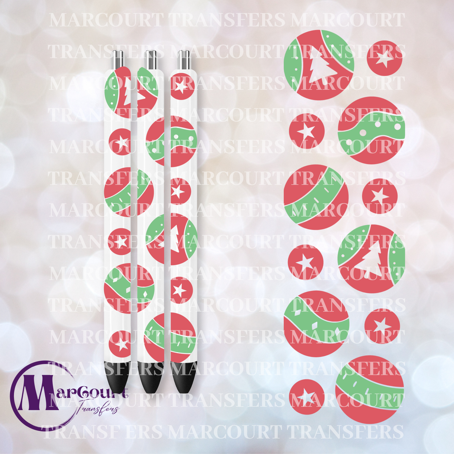 CHRISTMAS PEN 2-UV PEN WRAP