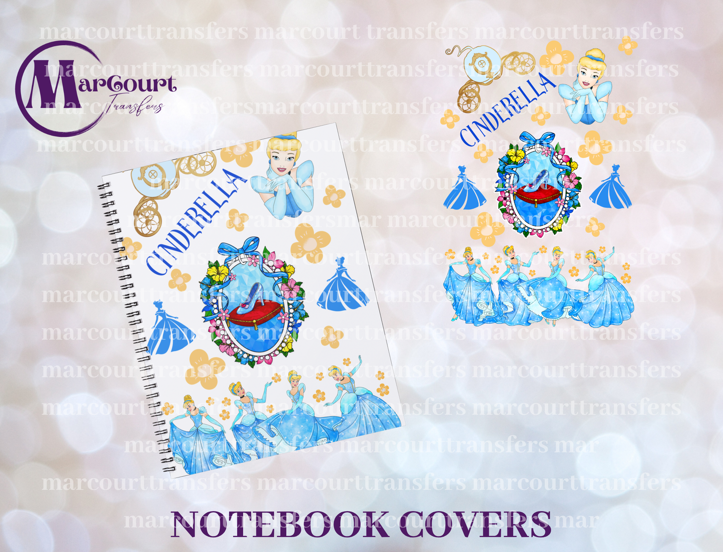 NOTEBOOK COVER-A5- CINDERELLA