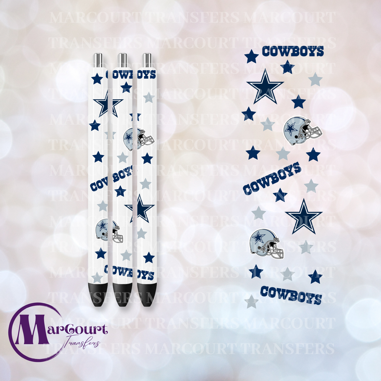 DALLAS COWBOYS PEN- UV PEN WRAP