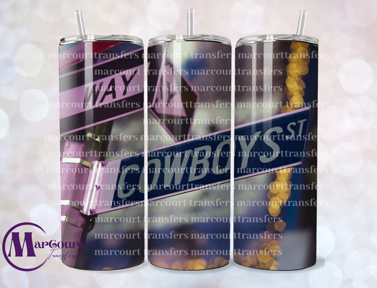 DALLAS COWBOYS STREET SIGN-SKINNY UV DTF TRANSFER (Copy)