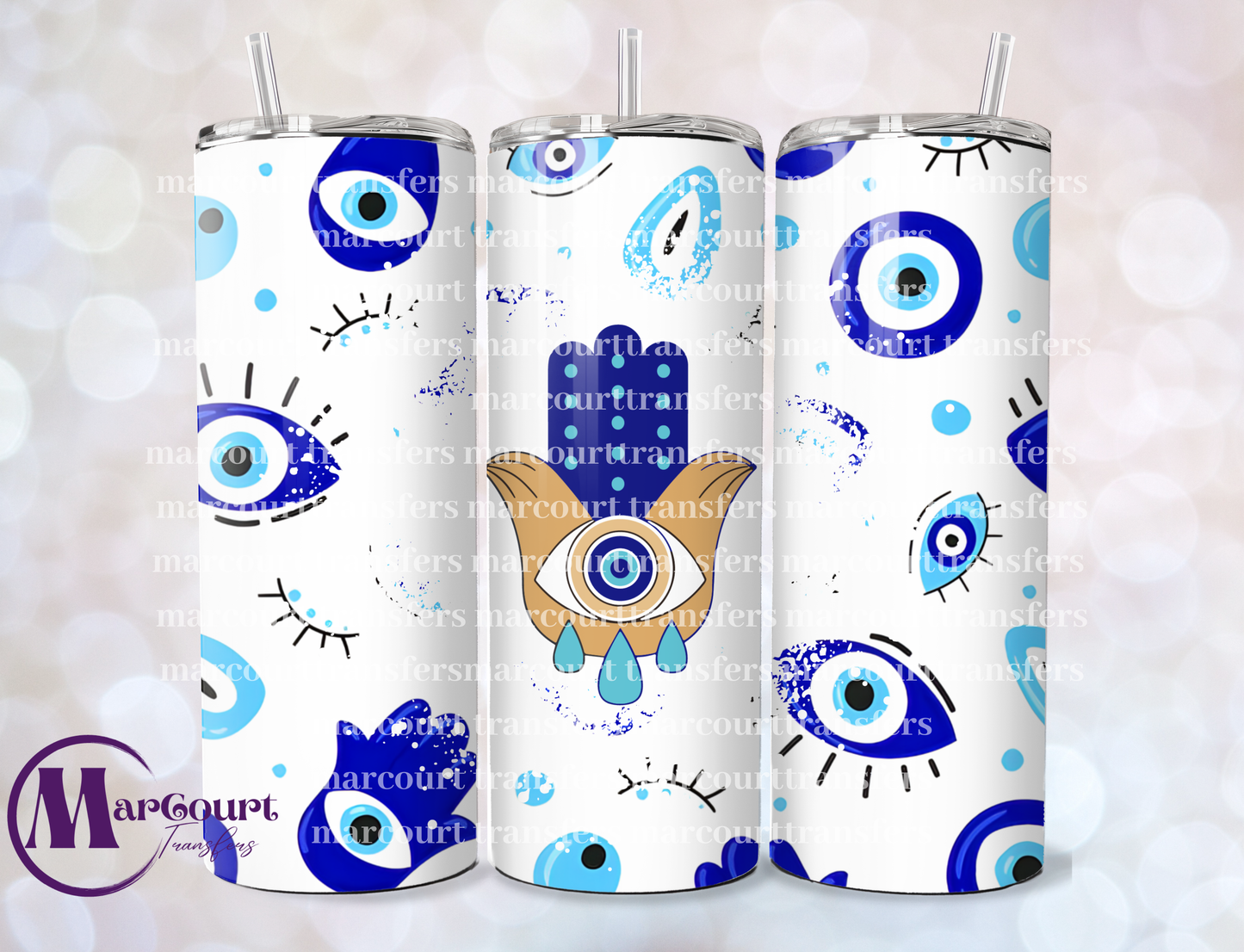 EVIL EYE 7-20 OZ-UV DTF CUP WRAP