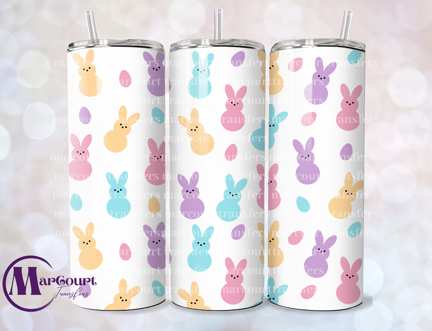 EASTER PEEPS-SKINNY TUMBLER TRANSFER (SUBLIMATION)