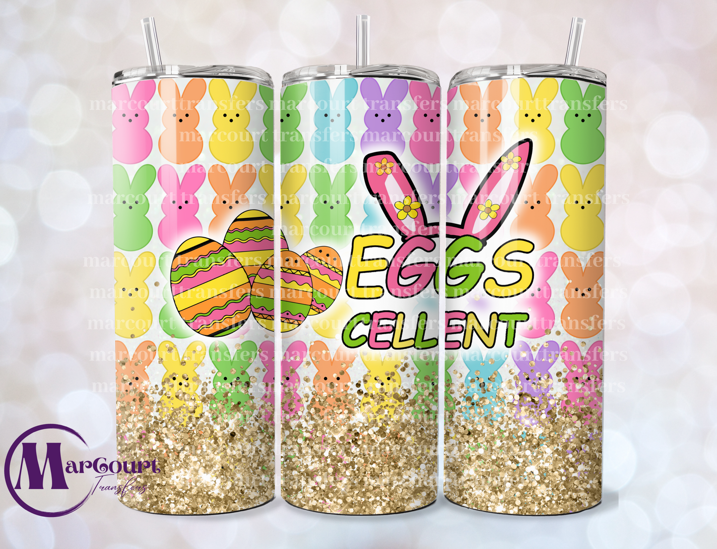 EGGCELENT-SKINNY TUMBLER TRANSFER (SUBLIMATION)