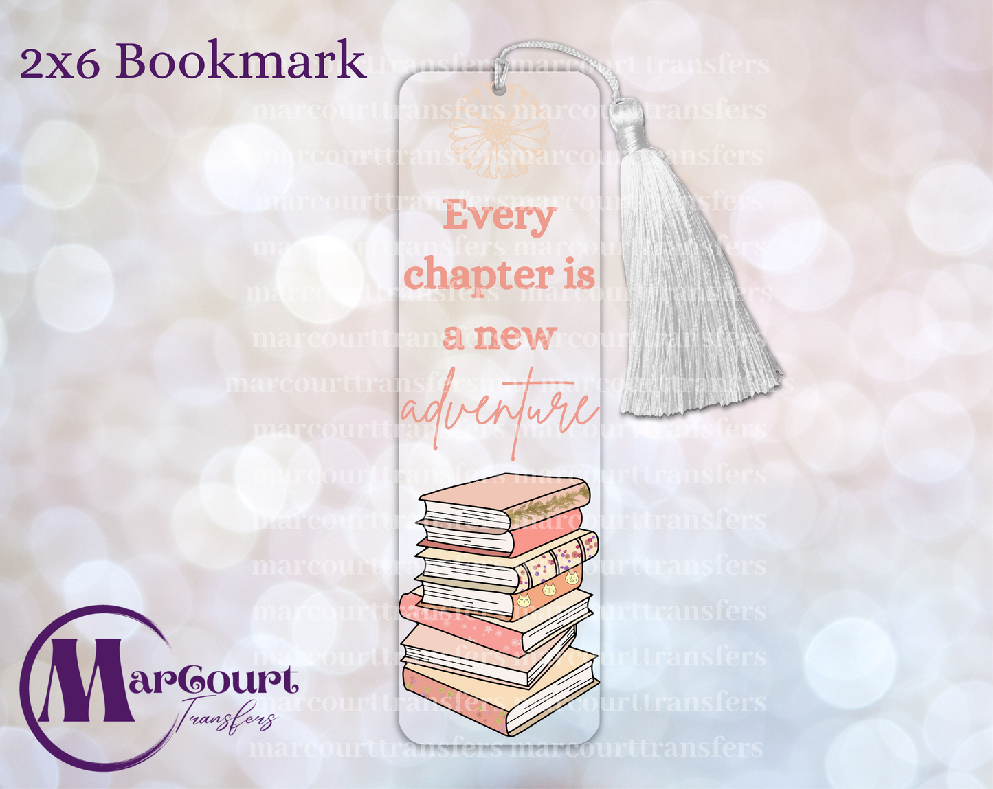 EVERY CHAPTER IS A NEW ADVENTURE-UV BOOKMARK