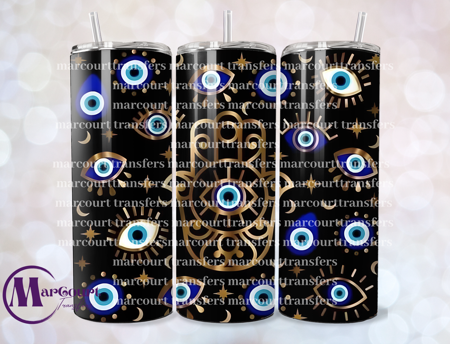 EVIL EYE 3-20 OZ-UV DTF CUP WRAP