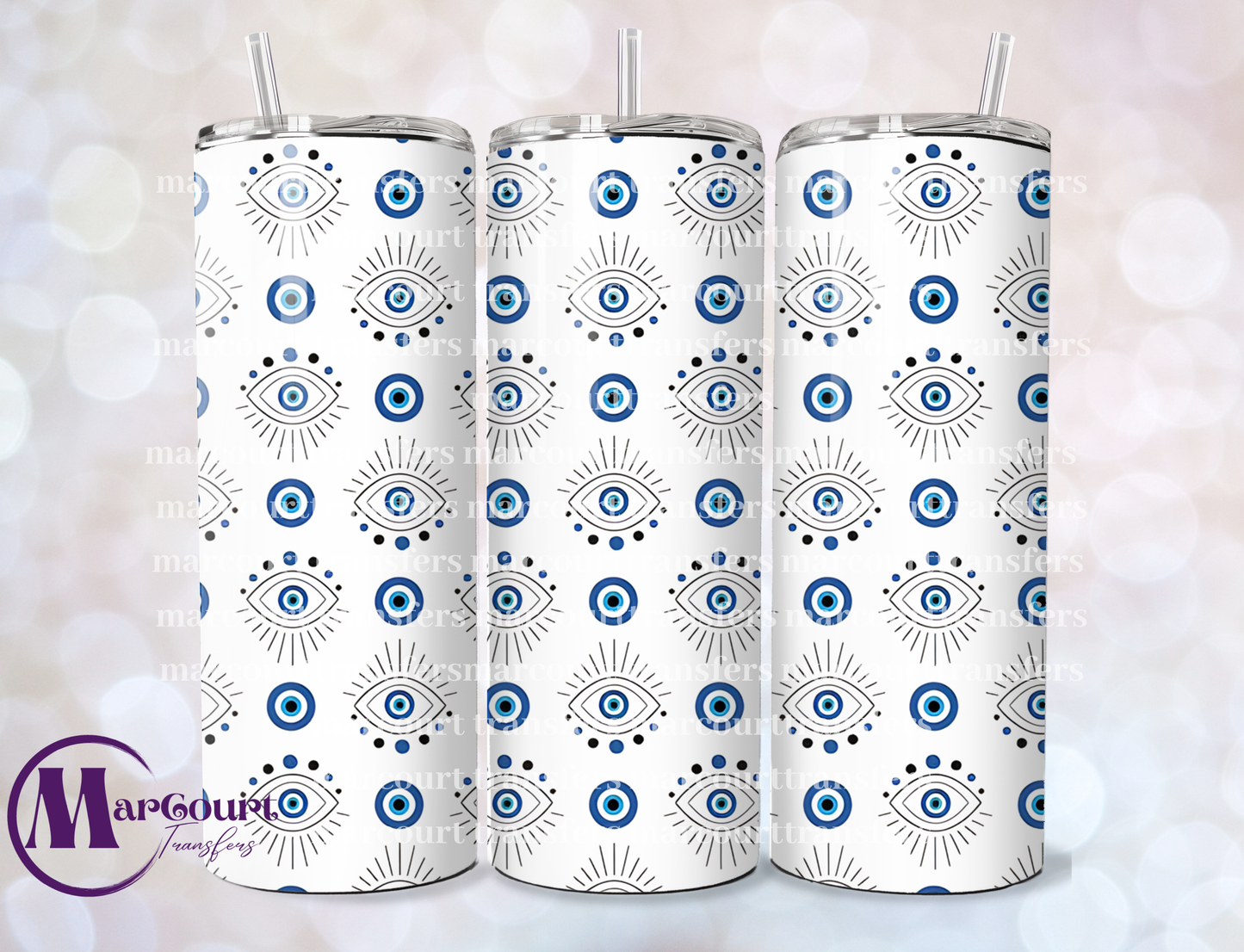 EVIL EYE 6-20 OZ-UV DTF CUP WRAP