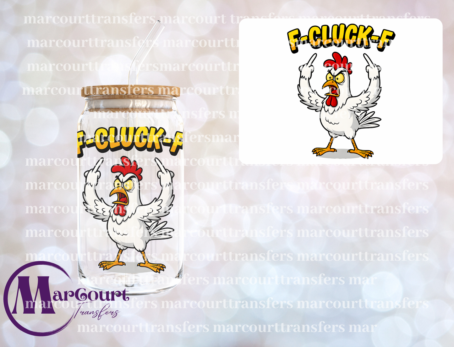 F-CLUCK-F-DECAL-UV DTF CUP WRAP