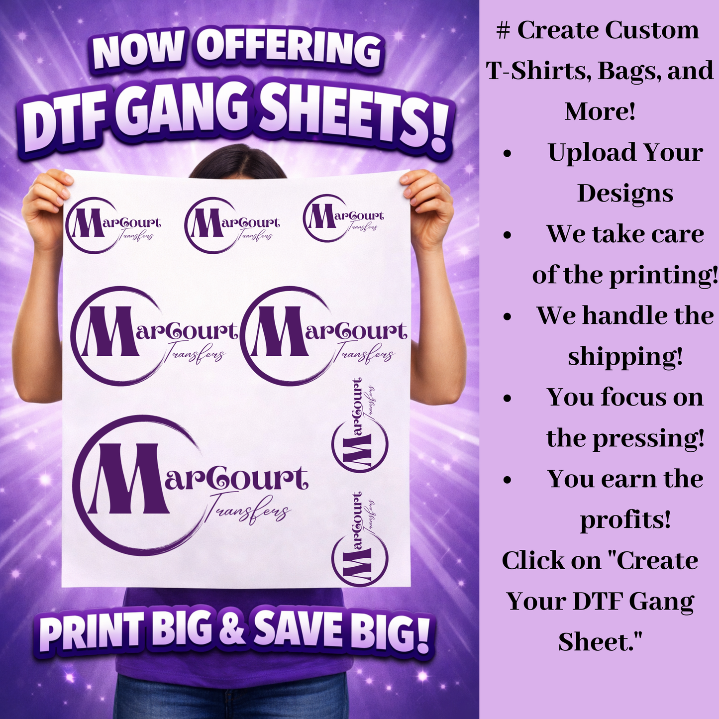 DTF Gang Sheet Builder-Build one Now!