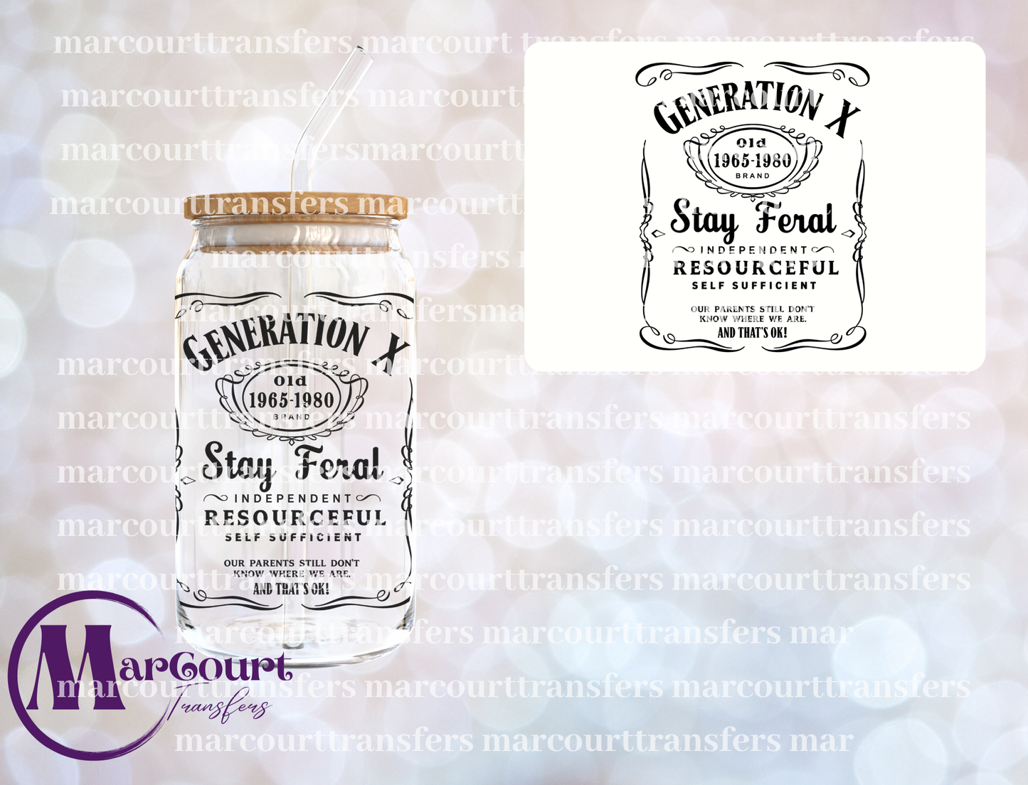 GENERATION X-UV DTF CUP WRAP