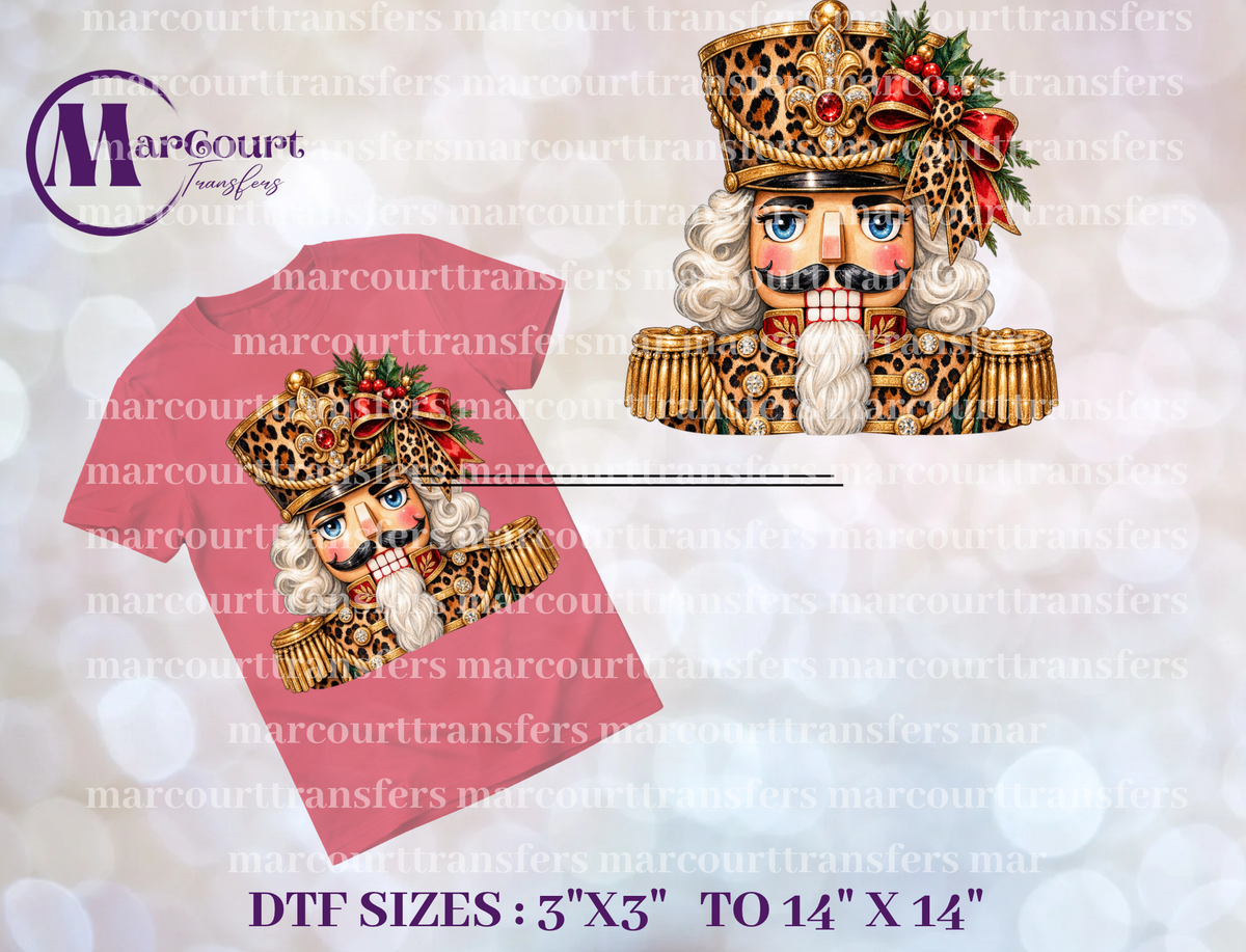 DTF-GLAM LEOPARD NUTCRACKER