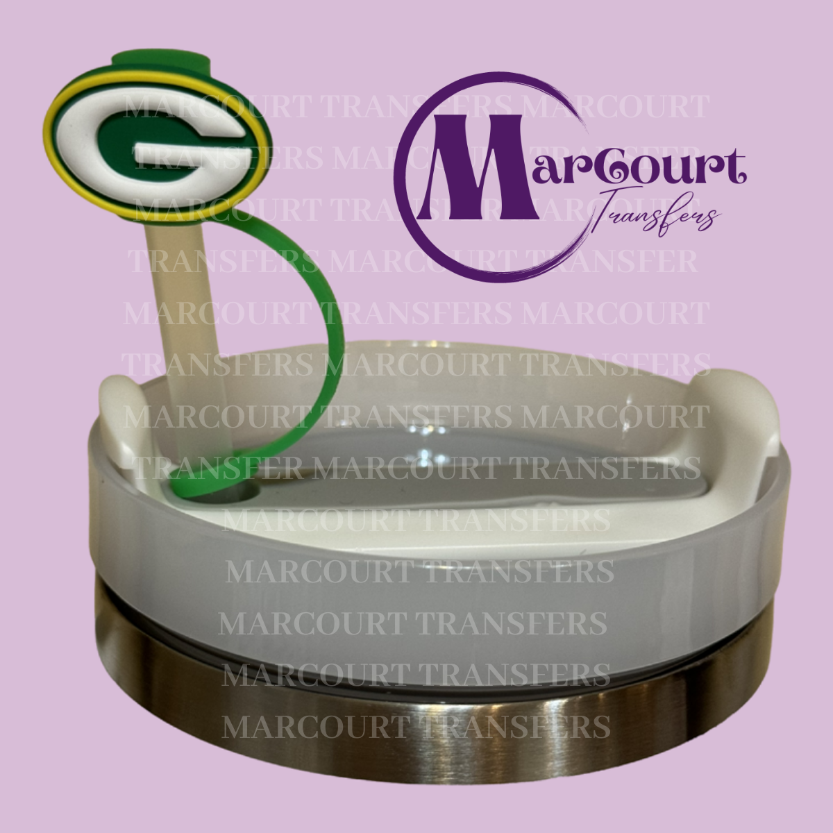 GREEN BAY PACKERS-STRAW TOPPER