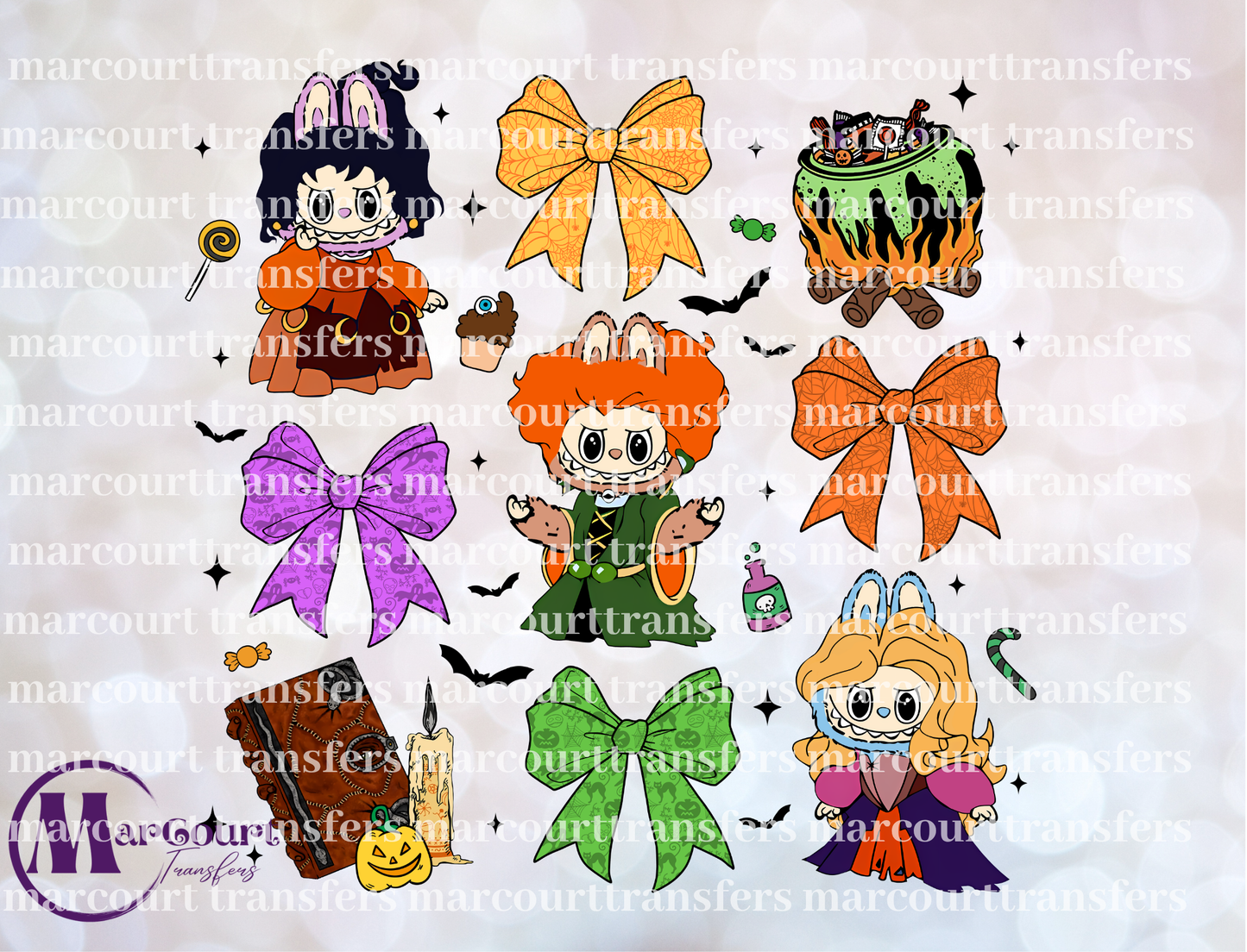 HOCUS POCUS LABUBU ELEMENTS