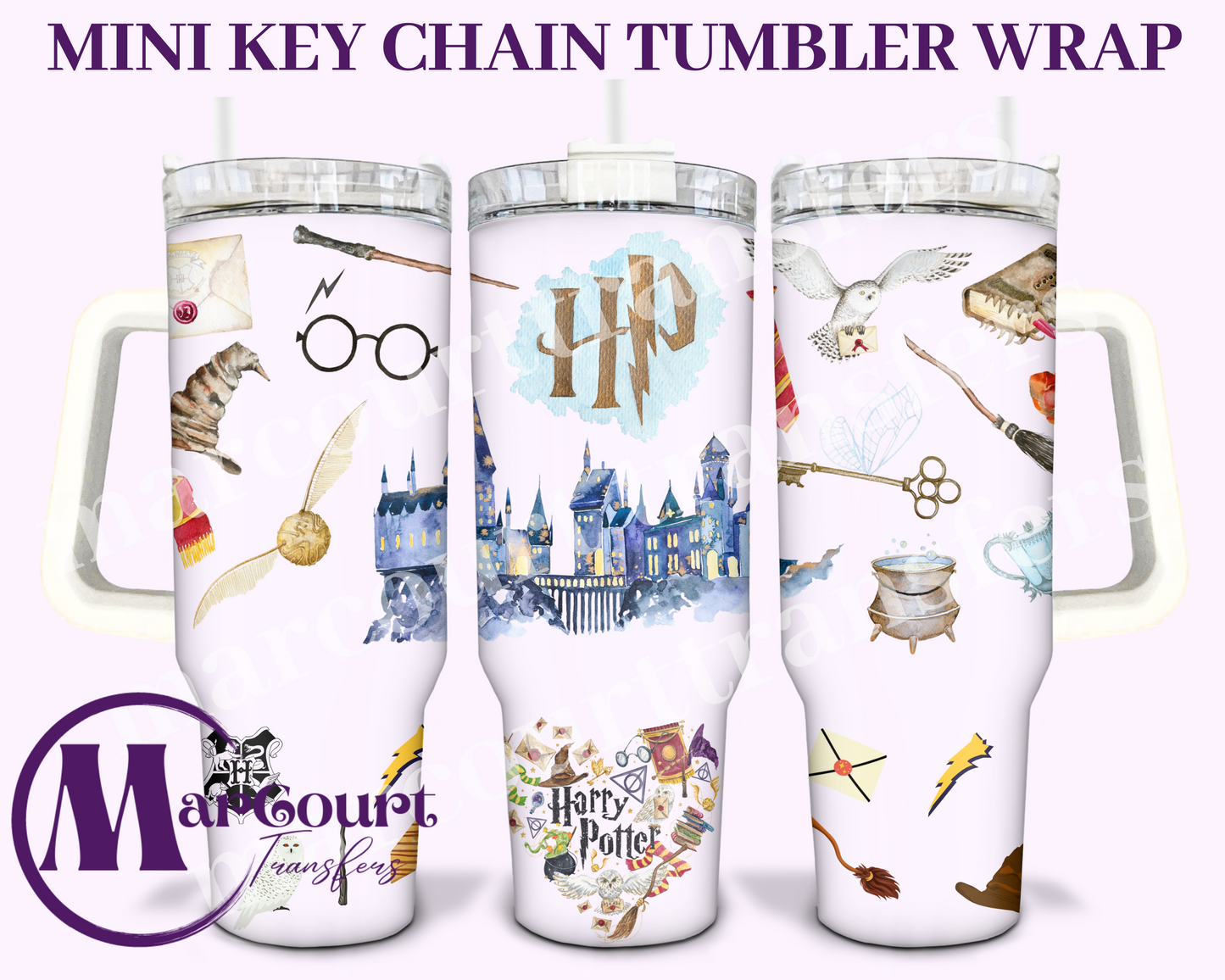 HARRY POTTER-MINI TUMBLER KEYCHAIN WRAP