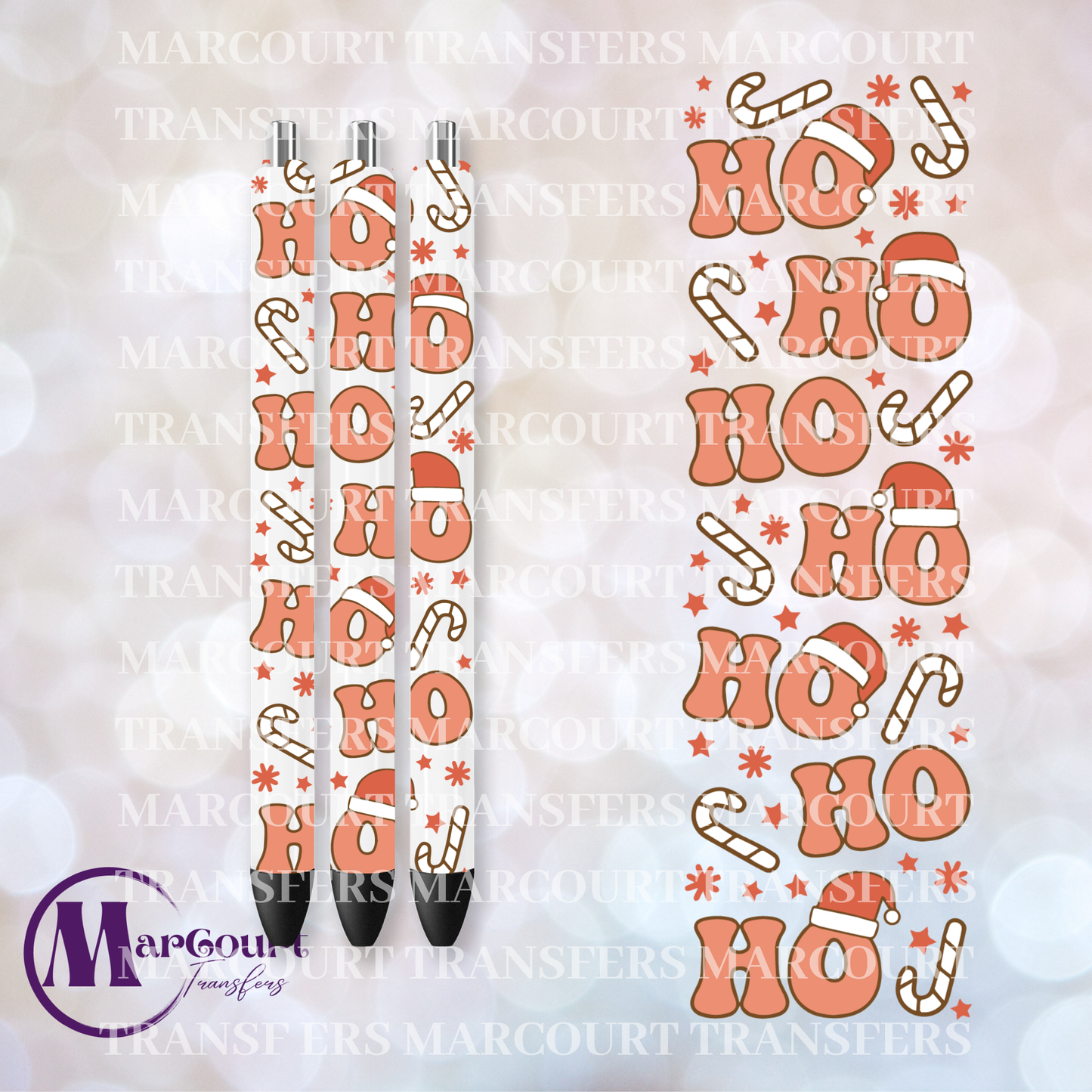HO HO HO PEN 1-UV PEN WRAP