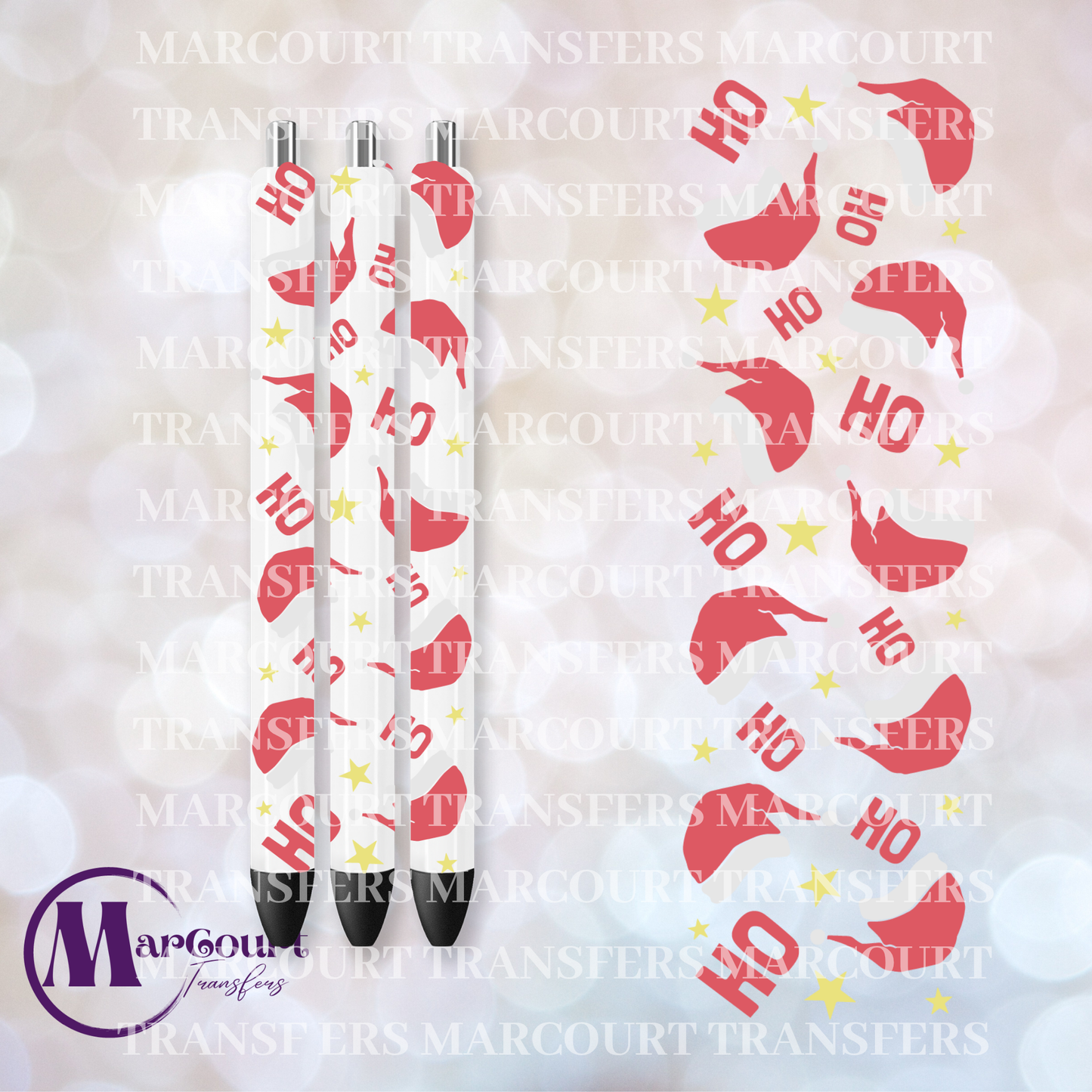 HO HO HO PEN 2-UV PEN WRAP