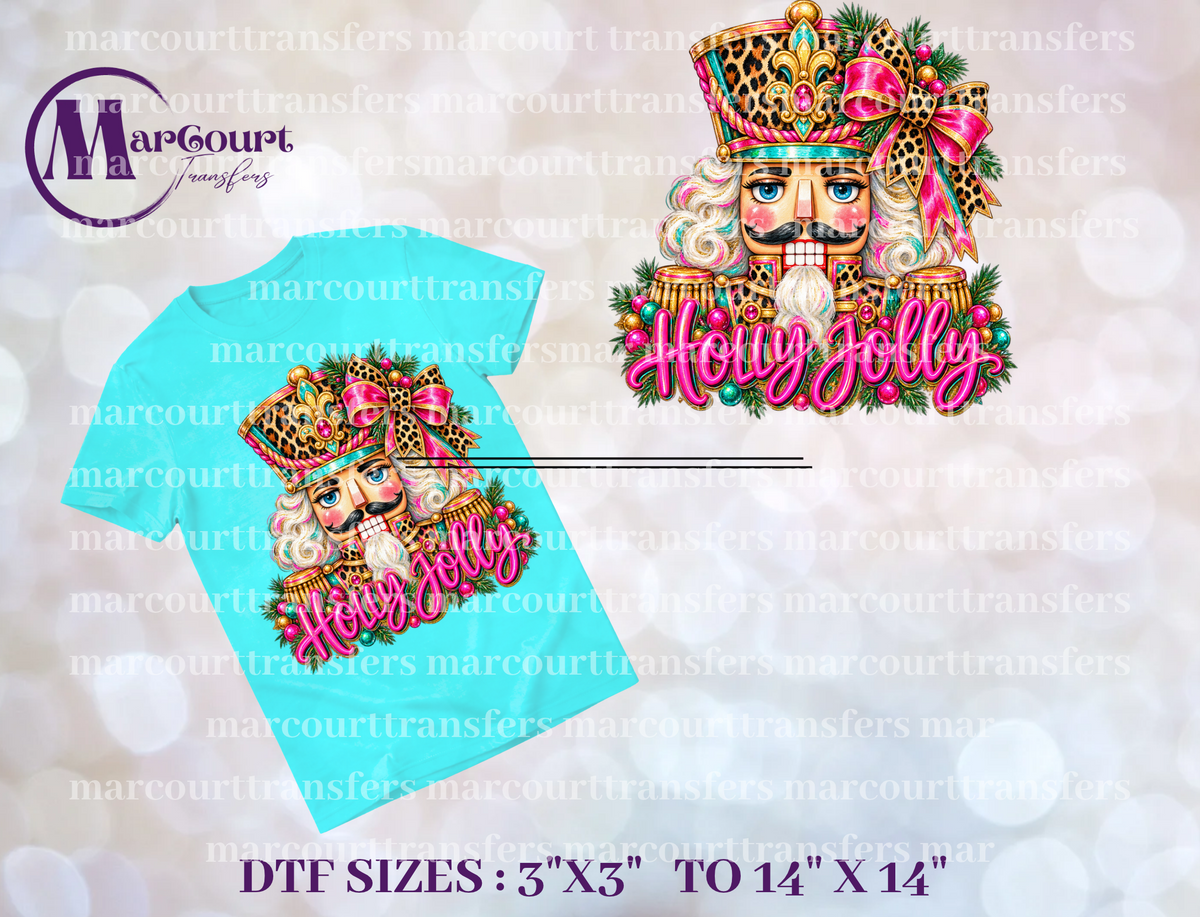 DTF-HOLLY JOLLY NUTCRACKER