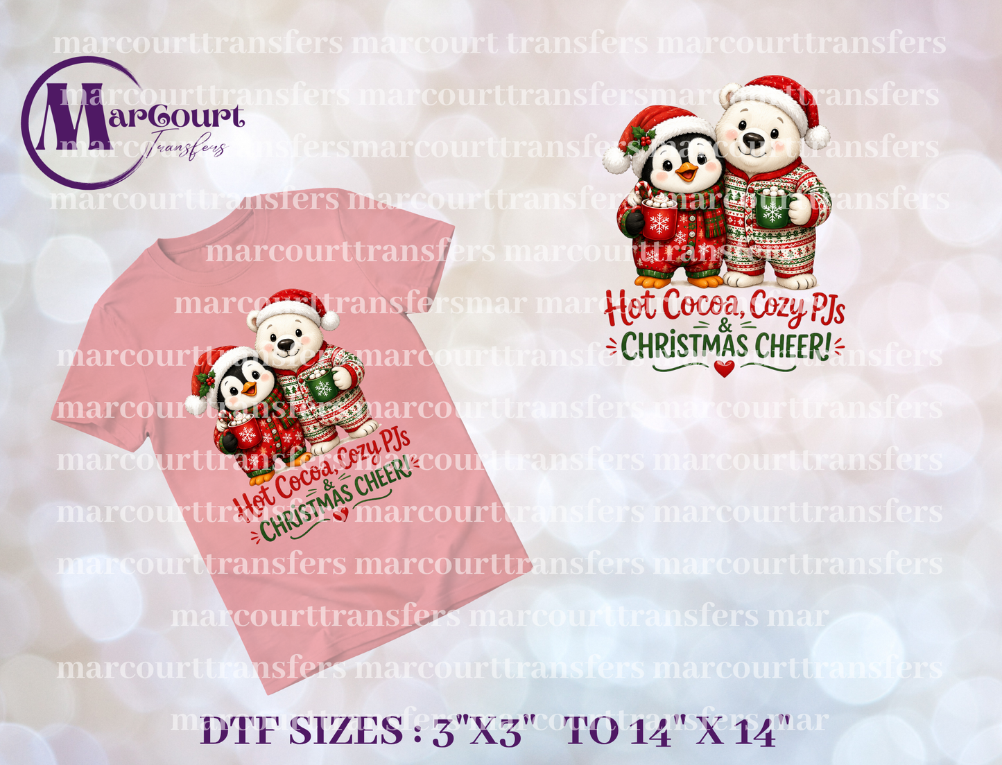 DTF-HOT COCOA AND PJS
