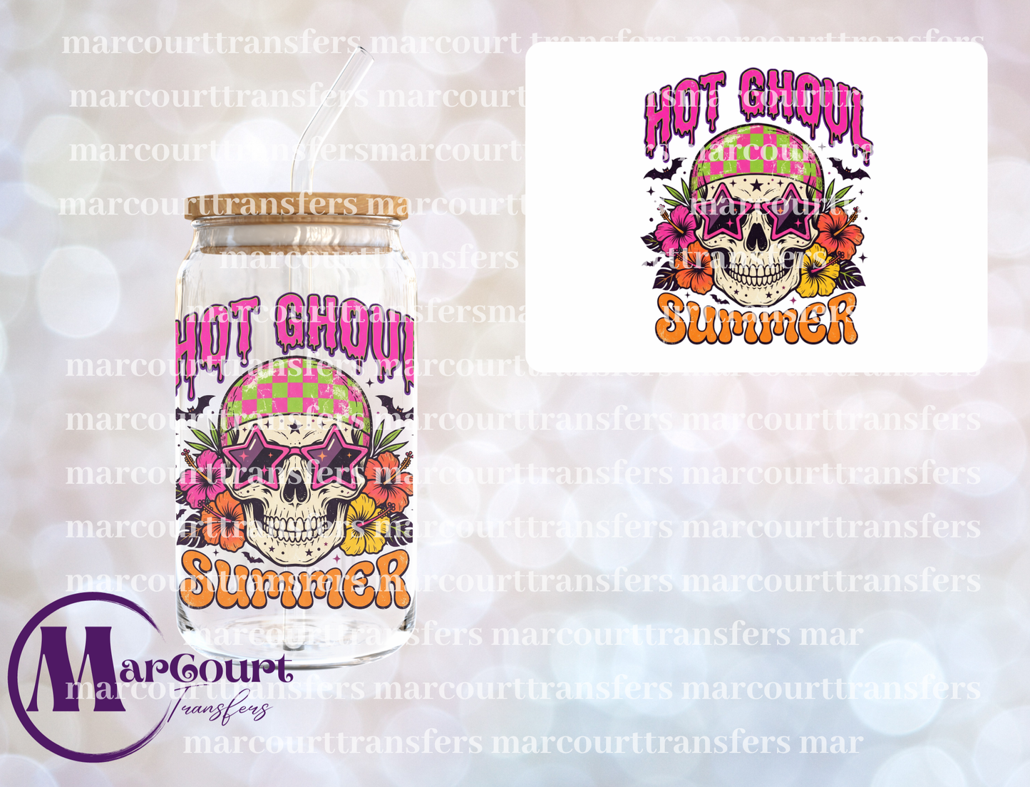 HOT GHOUL SUMMER-UV DTF CUP WRAP