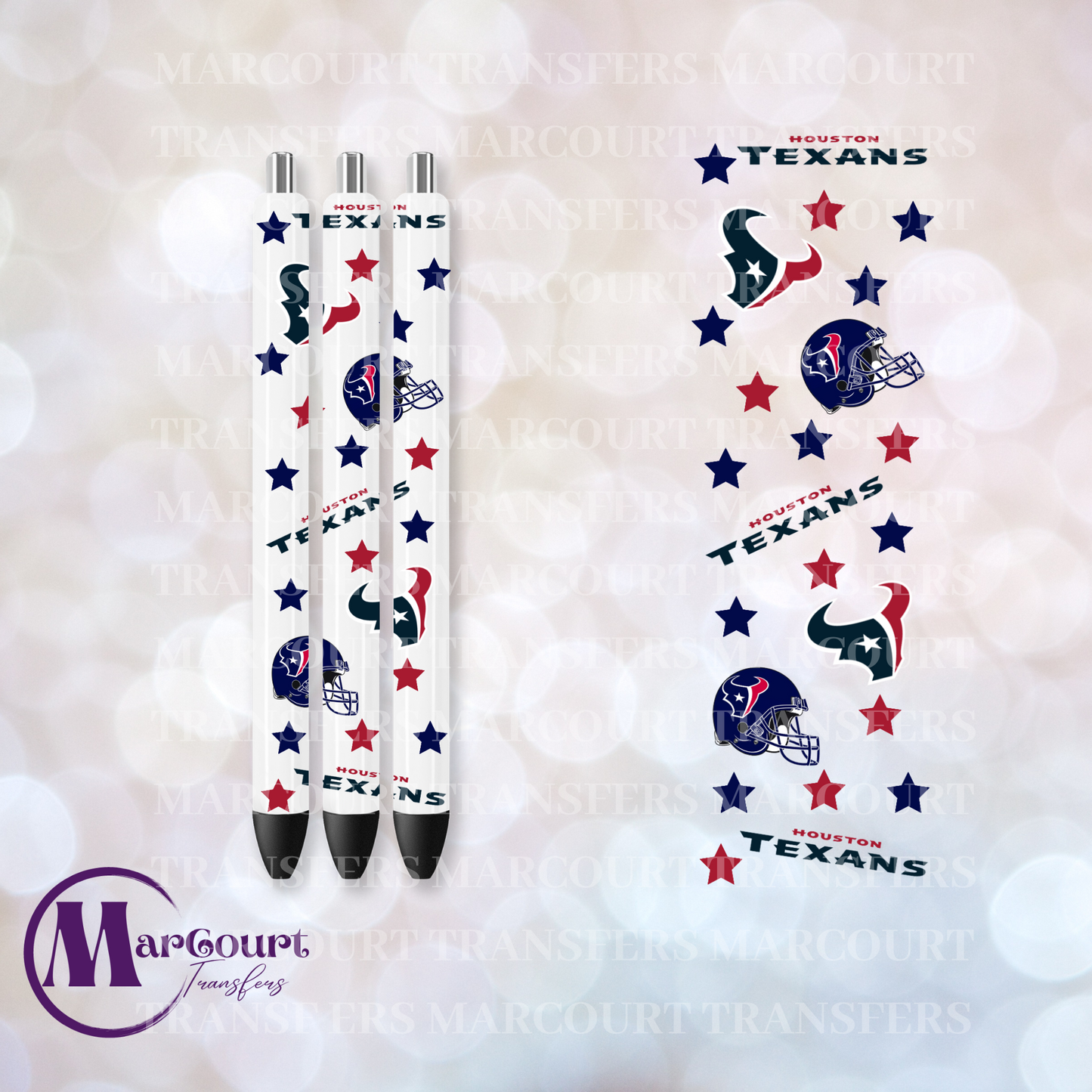 HOUSTON TEXANS PEN- UV PEN WRAP