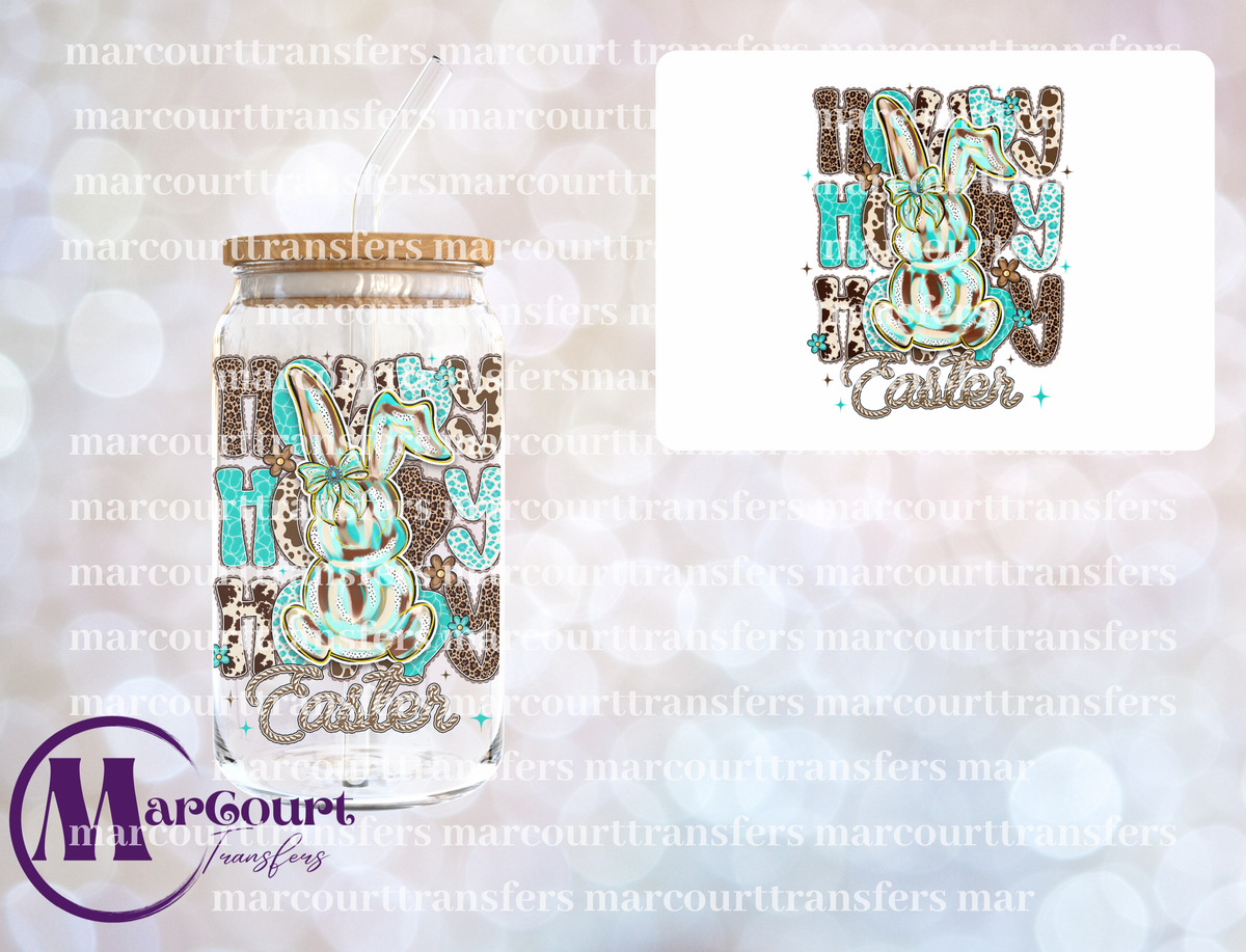 HOWDY HOWDY HOWDY EASTER-DECAL-UV DTF CUP WRAP