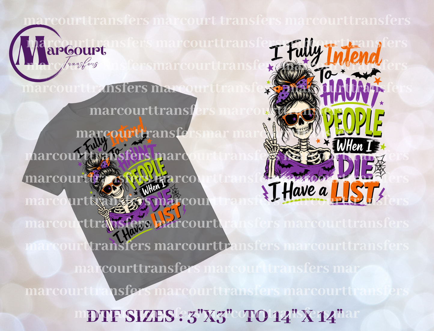 DTF-I FULLY INTEND TO HAUNT