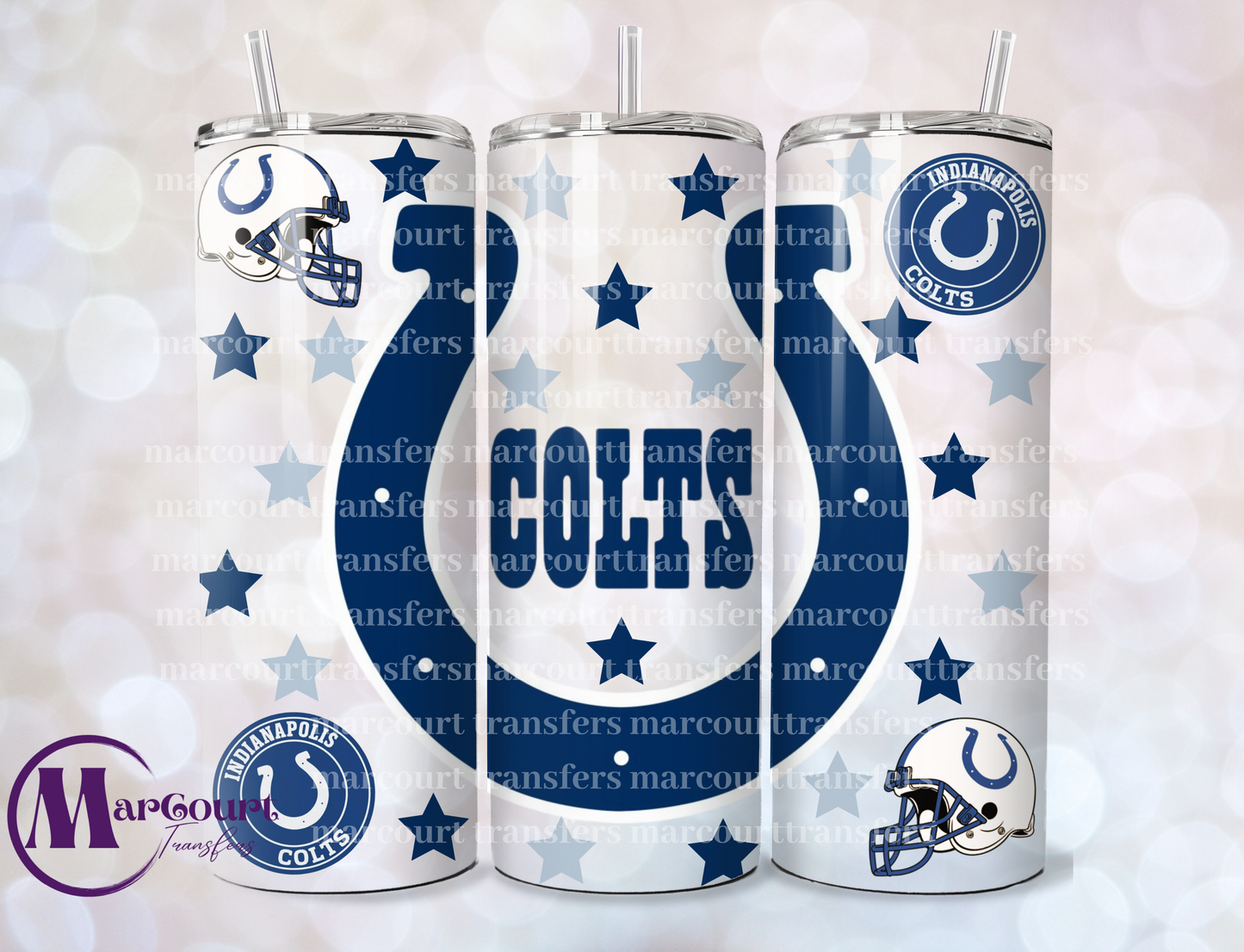INDIANAPOLIS COLTS-SKINNY UV DTF TRANSFER