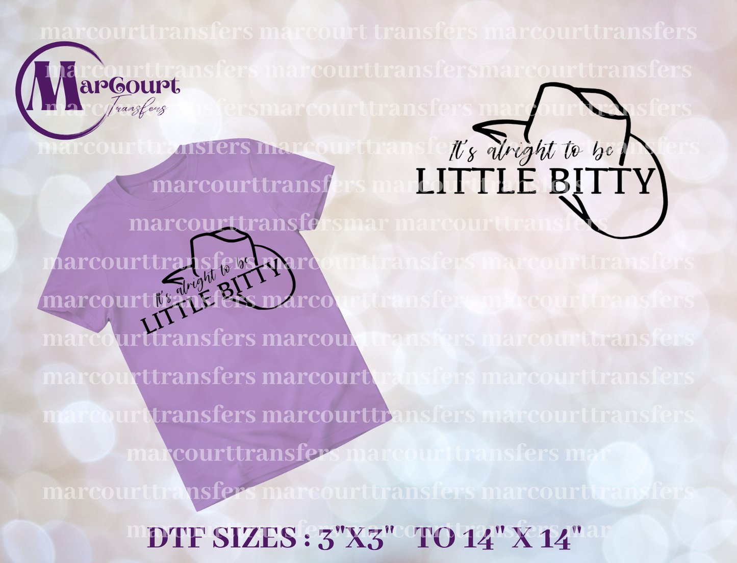 DTF-IT'S ALRIGHT TO BE LITTLE BITTY