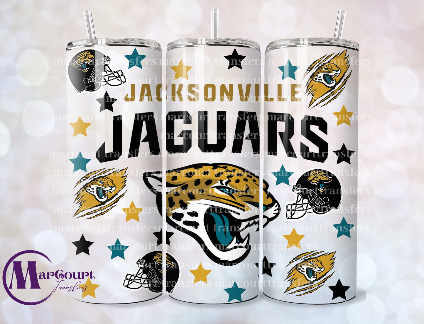 JACKSONVILLE JAGUARS-SKINNY UV DTF TRANSFER