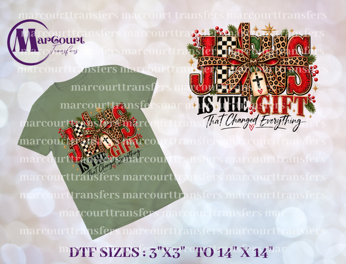 DTF-JESUS IS THE GIFT