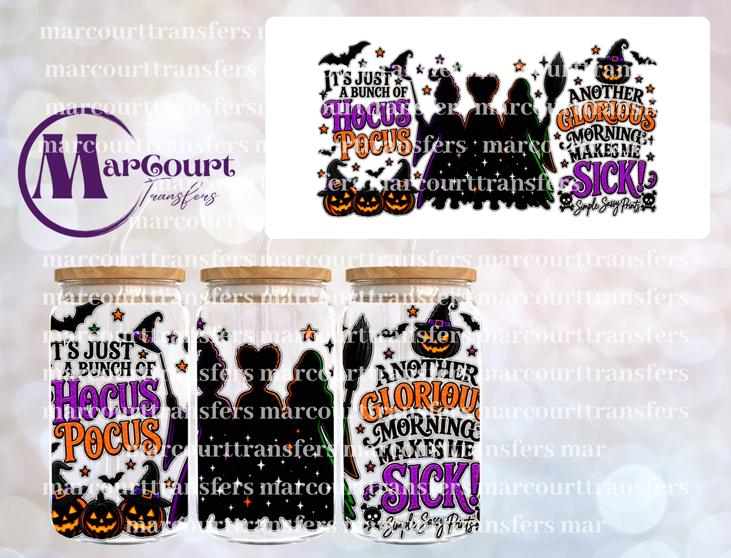 JUST A BUNCH OF HOCUS POCUS 5-16 0Z-UV DTF CUP WRAP