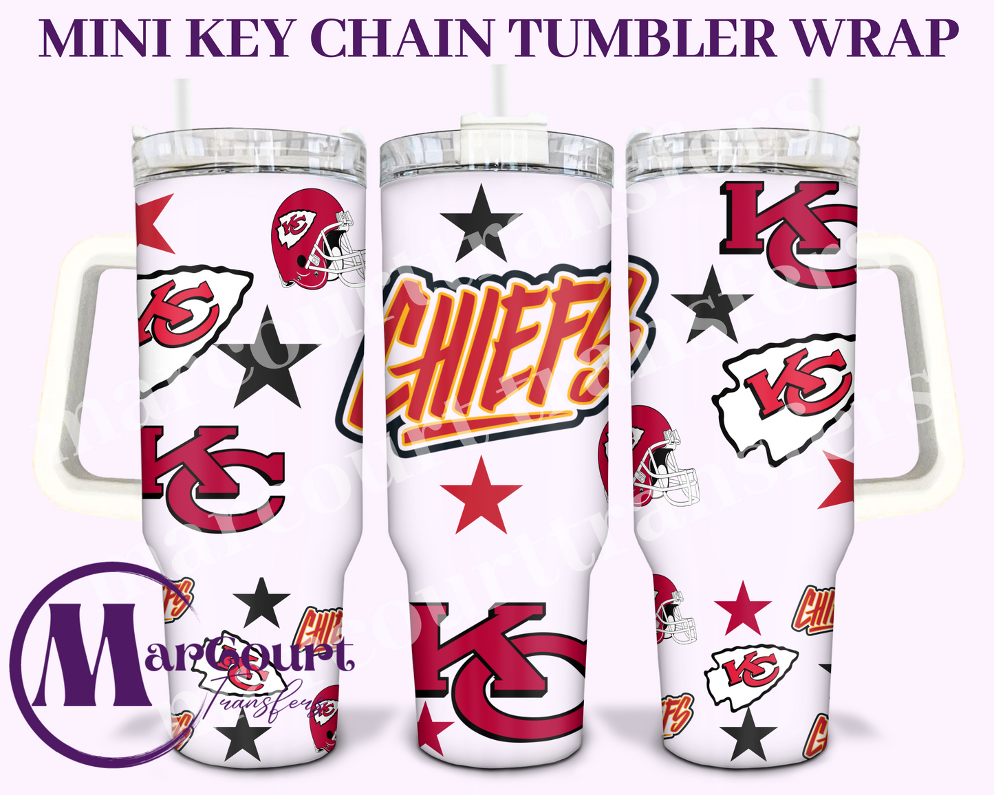 KANSAS CITY-MINI TUMBLER KEYCHAIN WRAP
