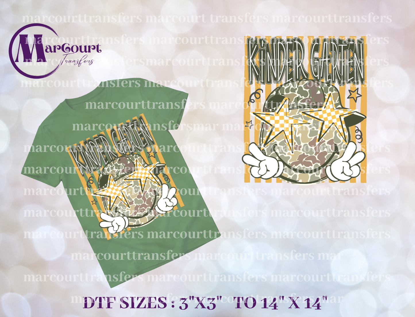 DTF-KINDERGARTEN CAMO