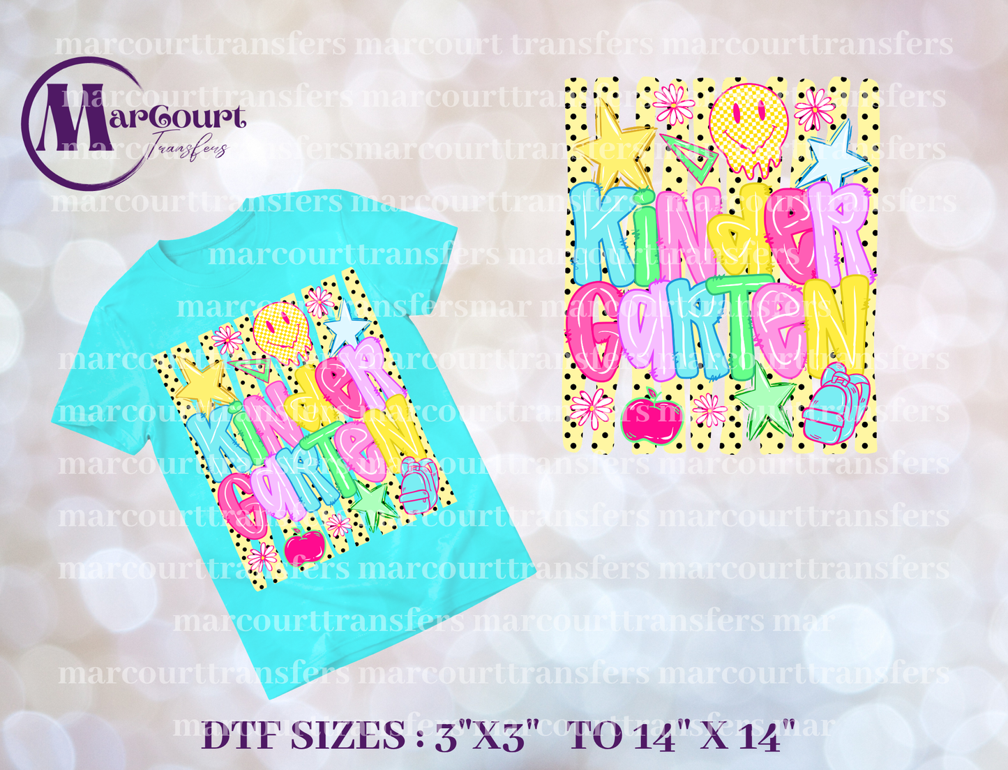DTF-KINDERGARTEN PREPPY