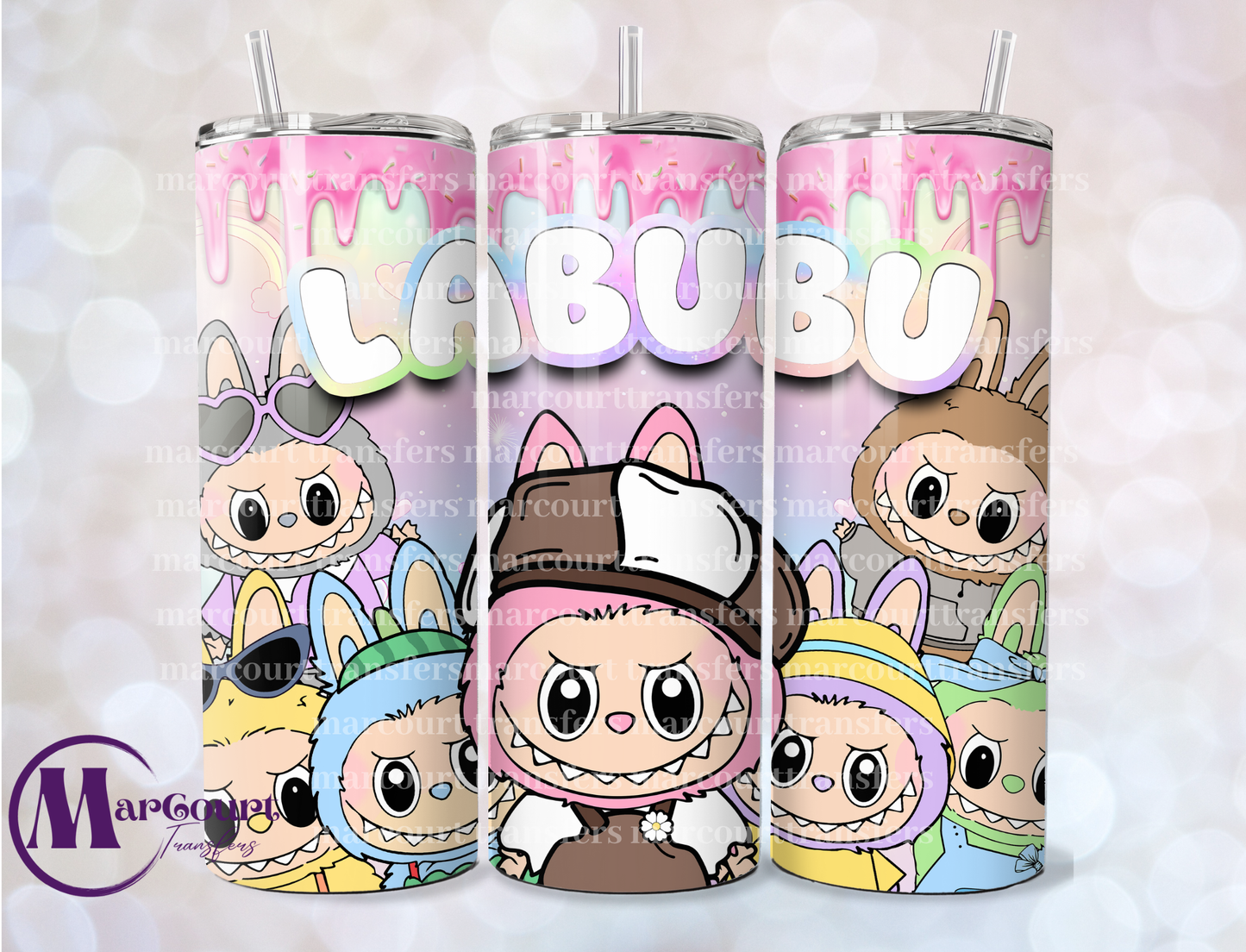 LABUBU #7-20 OZ-UV DTF CUP WRAP