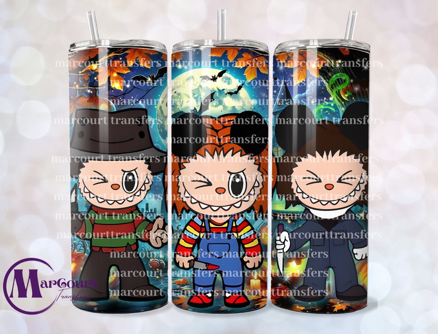 LABUBU KILLERS-SKINNY TUMBLER TRANSFER (SUBLIMATION)